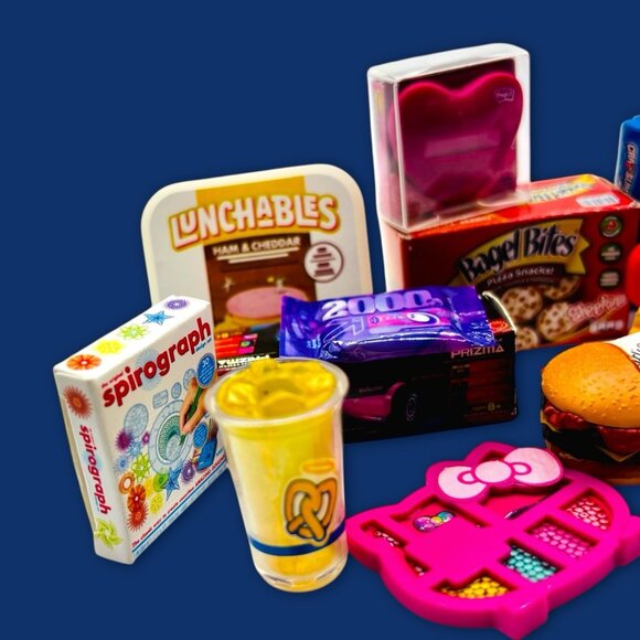 Lot of 18 Miniature Food & Everyday Items. Mix of ZURU and other brands. - Picture 5 of 8